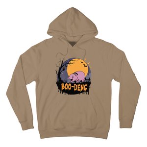 Moo Deng Halloween Boo Deng Halloween Hoodie