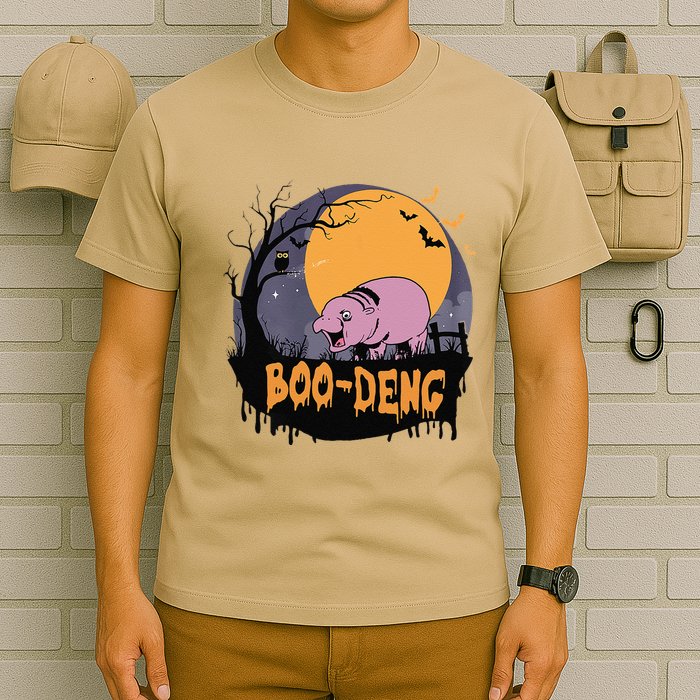 Moo Deng Halloween Boo Deng Halloween T-Shirt