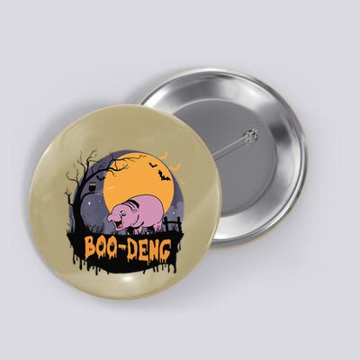 Moo Deng Halloween Boo Deng Halloween Button