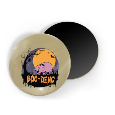 Moo Deng Halloween Boo Deng Halloween Magnet