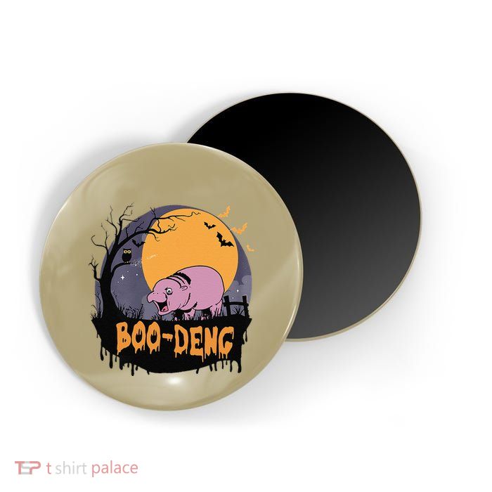 Moo Deng Halloween Boo Deng Halloween Magnet