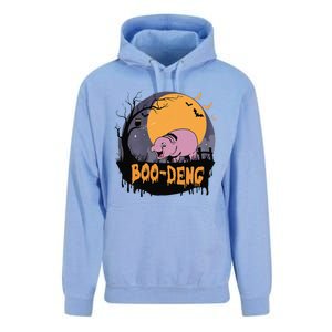 Moo Deng Halloween Boo Deng Halloween Unisex Surf Hoodie