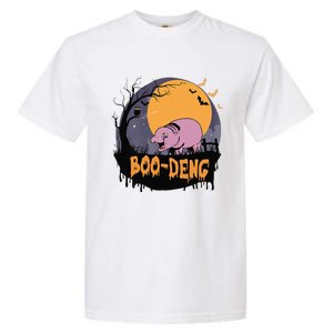 Moo Deng Halloween Boo Deng Halloween Garment-Dyed Heavyweight T-Shirt