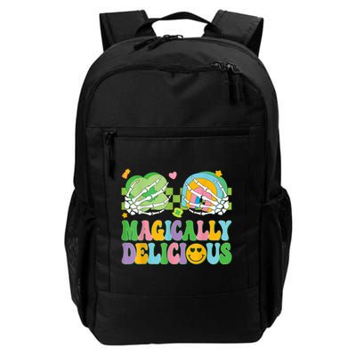 Magically Delicious Hippie St Patrick’s Day Skeleton Charms Backpack