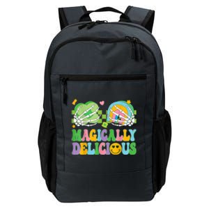 Magically Delicious Hippie St Patrick’s Day Skeleton Charms Daily Commute Backpack