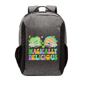 Magically Delicious Hippie St Patrick’s Day Skeleton Charms Vector Backpack