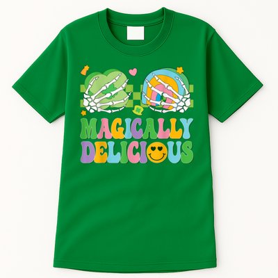 Magically Delicious Hippie St Patrick’s Day Skeleton Charms Tall T-Shirt