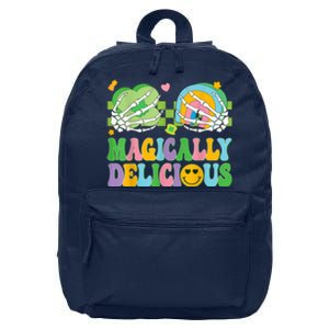 Magically Delicious Hippie St Patrick’s Day Skeleton Charms 16 in Basic Backpack