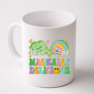 Magically Delicious Hippie St Patrick’s Day Skeleton Charms Coffee Mug