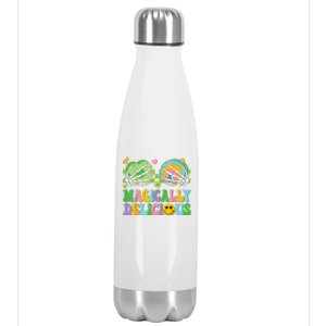 Magically Delicious Hippie St Patrick’s Day Skeleton Charms Stainless Steel Insulated Water Bottle