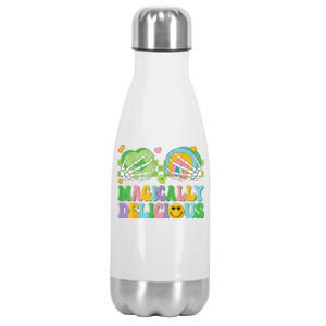 Magically Delicious Hippie St Patrick’s Day Skeleton Charms Stainless Steel Insulated Water Bottle