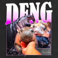 Moo Deng Hippo Baby Pygmy Funny Cool Comfort Performance Bucket Hat