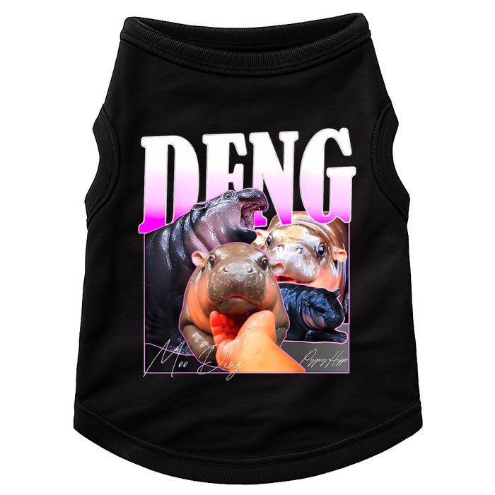 Moo Deng Hippo Baby Pygmy Funny Doggie Tank