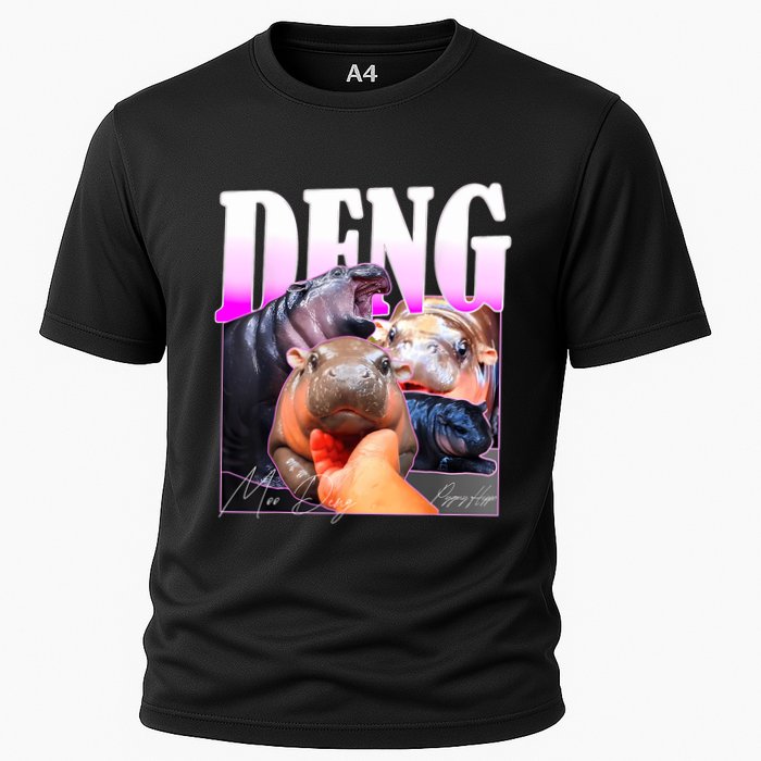 Moo Deng Hippo Baby Pygmy Funny Performance Shirt