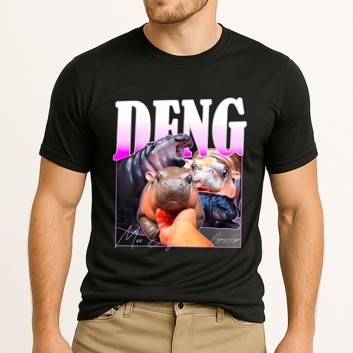 Moo Deng Hippo Baby Pygmy Funny Performance Shirt