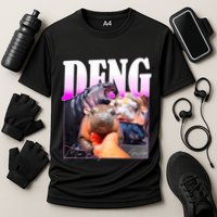 Moo Deng Hippo Baby Pygmy Funny Performance Shirt