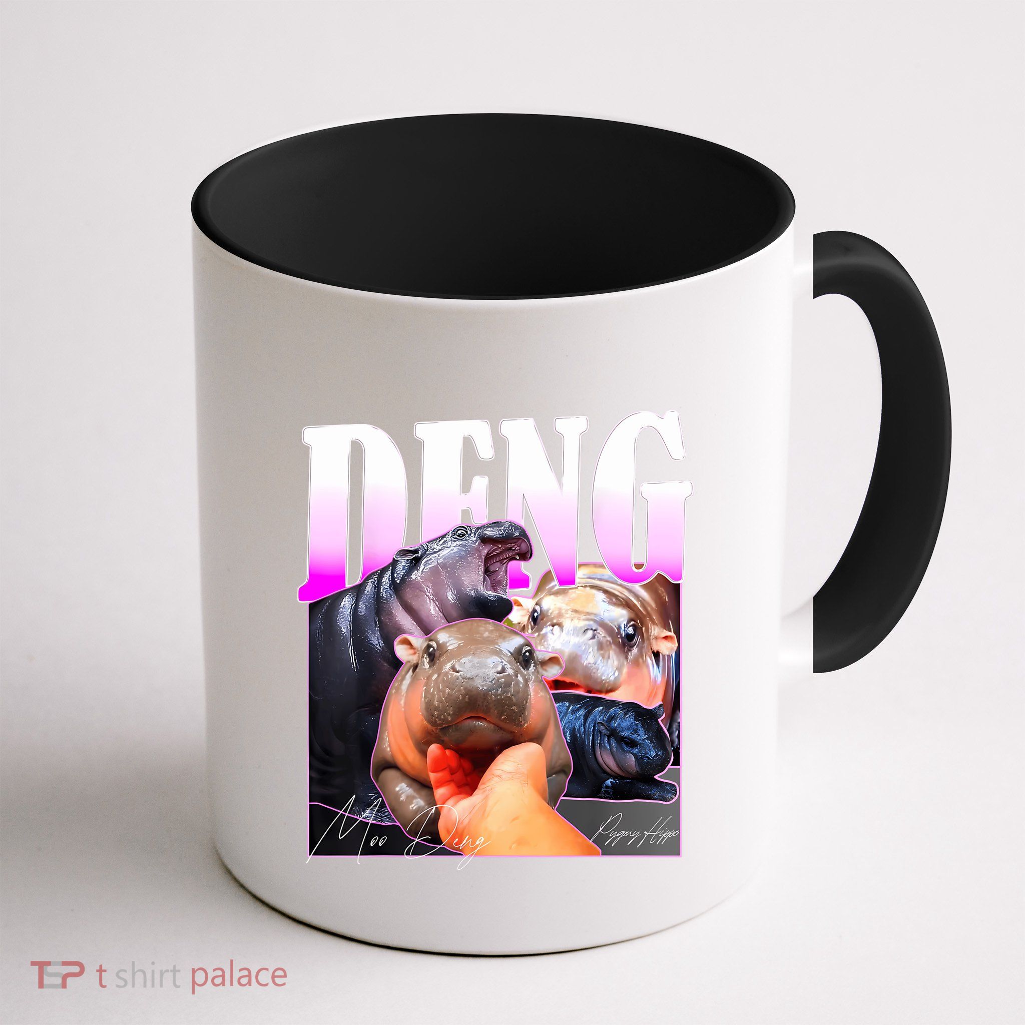 Moo Deng Hippo Baby Pygmy Funny Mug