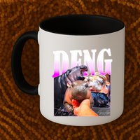 Moo Deng Hippo Baby Pygmy Funny Mug