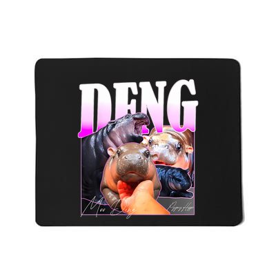 Moo Deng Hippo Baby Pygmy Funny Mousepad