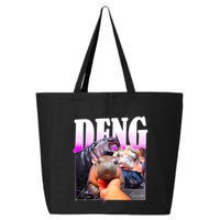 Moo Deng Hippo Baby Pygmy Funny 25L Jumbo Tote