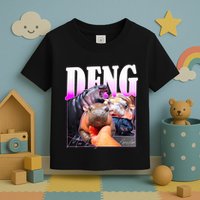 Moo Deng Hippo Baby Pygmy Funny Toddler T-Shirt
