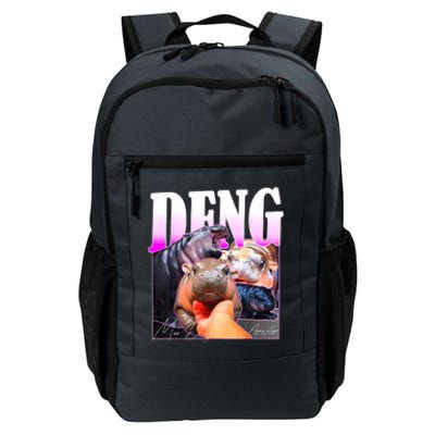 Moo Deng Hippo Baby Pygmy Funny Daily Commute Backpack