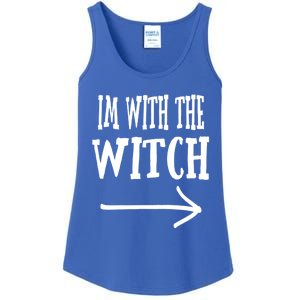 Mom Dad Halloween Costume Trick Or Treat Parent Witch Gift Ladies Essential Tank