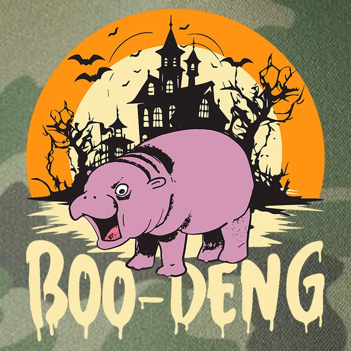 Moo Deng Halloween Boo Deng Halloween Legacy Tie Dye Trucker Hat