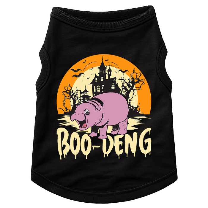 Moo Deng Halloween Boo Deng Halloween Doggie Tank