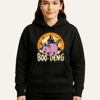 Moo Deng Halloween Boo Deng Halloween Hoodie