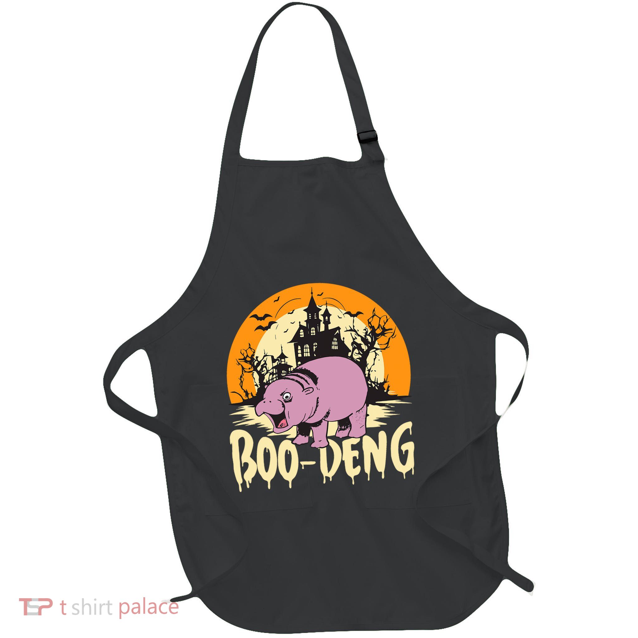 Moo Deng Halloween Boo Deng Halloween Apron