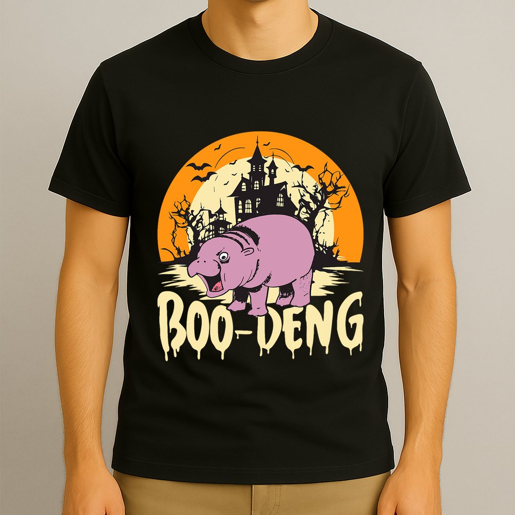 Moo Deng Halloween Boo Deng Halloween T-Shirt