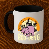 Moo Deng Halloween Boo Deng Halloween Mug