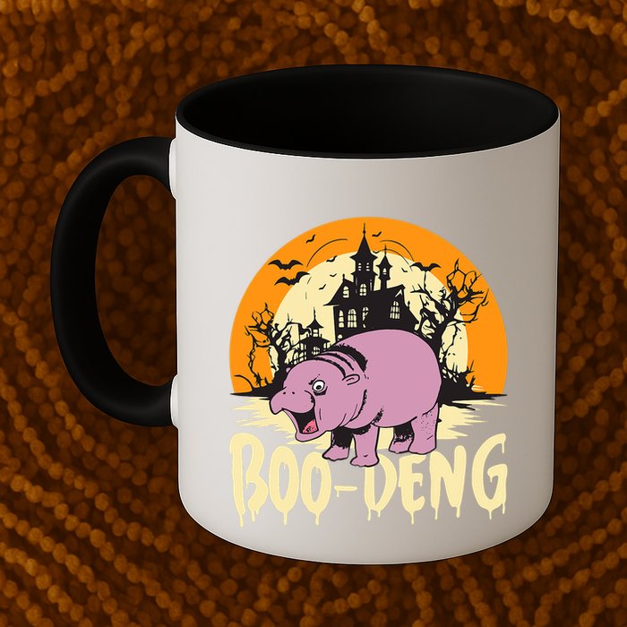 Moo Deng Halloween Boo Deng Halloween Mug