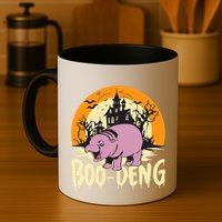 Moo Deng Halloween Boo Deng Halloween Mug