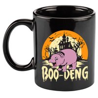 Moo Deng Halloween Boo Deng Halloween 11oz C Handle Ceramic Mug