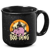 Moo Deng Halloween Boo Deng Halloween 15oz Campfire Ceramic Mug