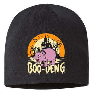 Moo Deng Halloween Boo Deng Halloween Sustainable Beanie