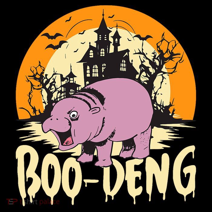 Moo Deng Halloween Boo Deng Halloween Magnet