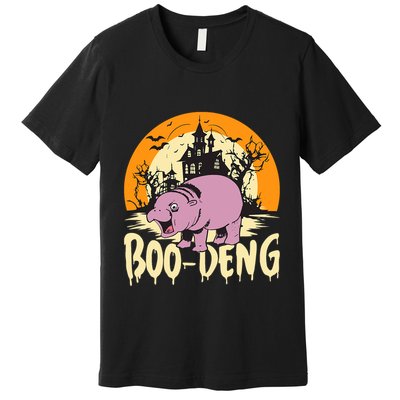 Moo Deng Halloween Boo Deng Halloween Premium T-Shirt