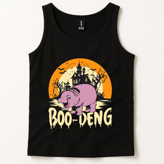 Moo Deng Halloween Boo Deng Halloween Tank Top