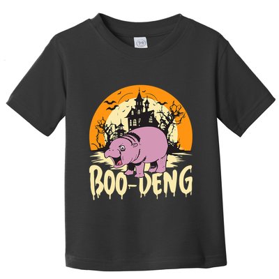Moo Deng Halloween Boo Deng Halloween Toddler T-Shirt