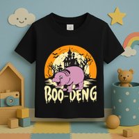 Moo Deng Halloween Boo Deng Halloween Toddler T-Shirt
