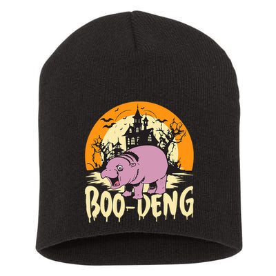 Moo Deng Halloween Boo Deng Halloween Short Acrylic Beanie