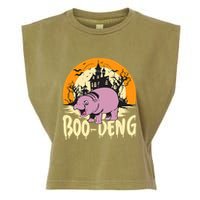 Moo Deng Halloween Boo Deng Halloween Garment-Dyed Women's Muscle Tee