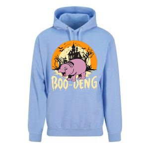 Moo Deng Halloween Boo Deng Halloween Unisex Surf Hoodie