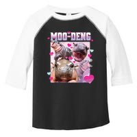 Moo Deng Hippo Baby Pygmy Funny Toddler Fine Jersey T-Shirt