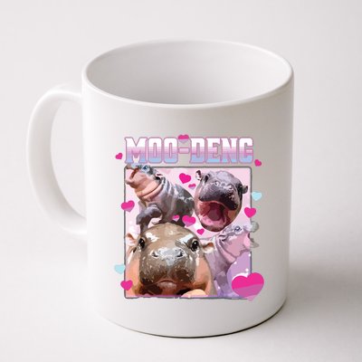 Moo Deng Hippo Baby Pygmy Funny Coffee Mug