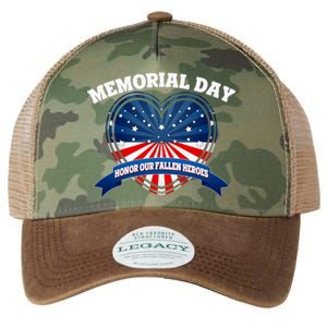 Memorial Day Honor Our Fallen Heroes Legacy Tie Dye Trucker Hat