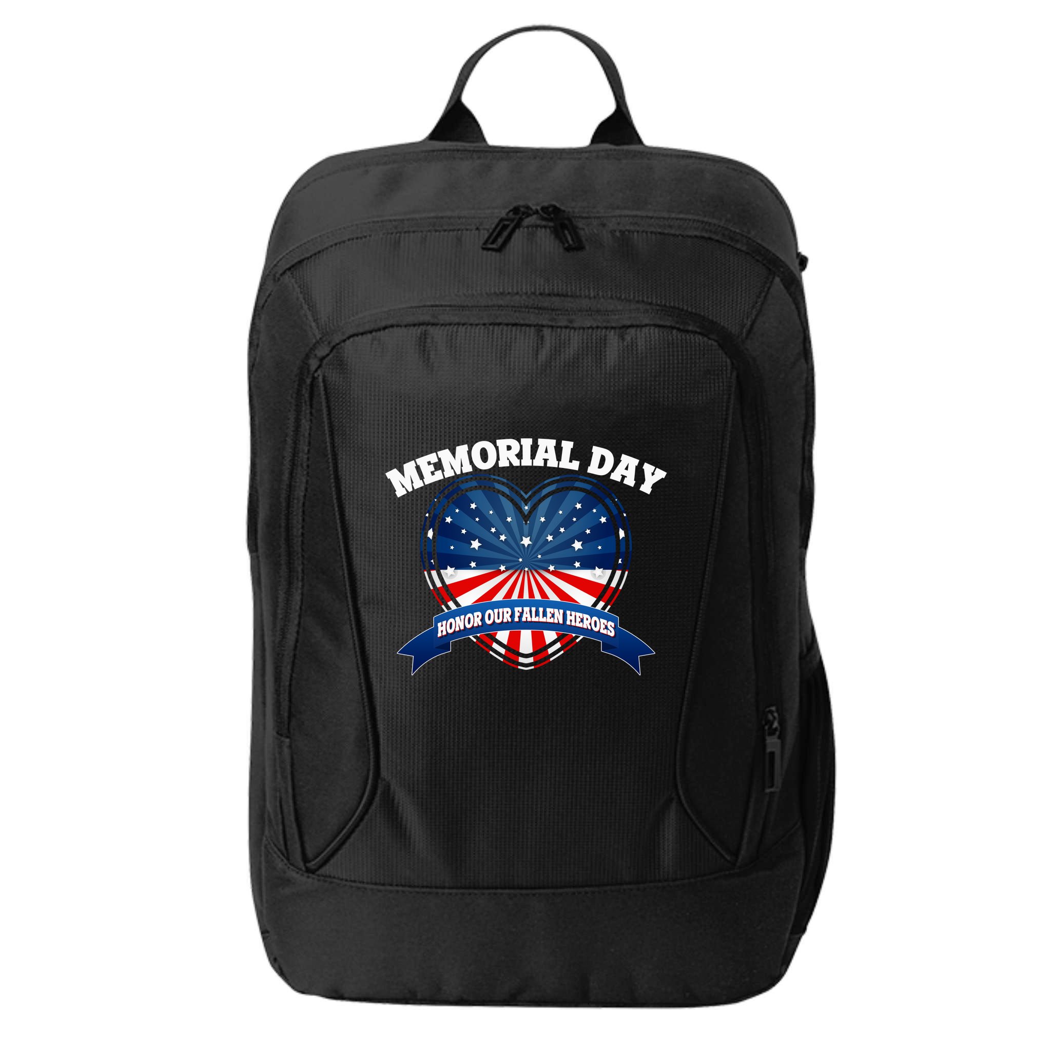 Memorial Day Honor Our Fallen Heroes City Backpack